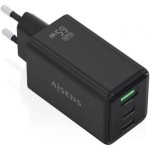 Încărcător de Perete Aisens ASCH-65W3P073-BK Negru 65 W