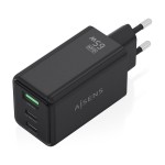 Încărcător de Perete Aisens ASCH-65W3P073-BK Negru 65 W