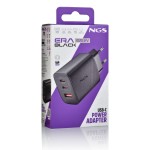 Încărcător pentru Laptop NGS ERA65WBLACK 65 W