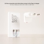Încărcător de Perete TooQ TQWC-GANSL65W1A1C Alb 65 W