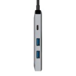 Hub USB Aisens ASUC-4P002-GR
