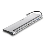 Hub USB NGS WONDERDOCK12 Gri Argintiu