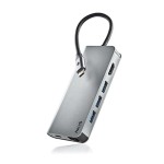 Hub USB NGS WONDER DOCK 8 Argintiu