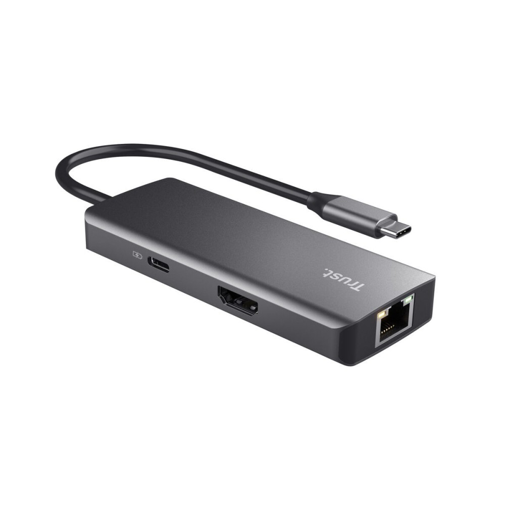 Hub USB Trust 24968 Argintiu