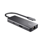 Hub USB Trust 24968 Argintiu