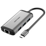 Hub USB Vention CNCHB Negru Gri