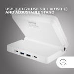 Tastatură Mars Gaming MSDPROW Alb