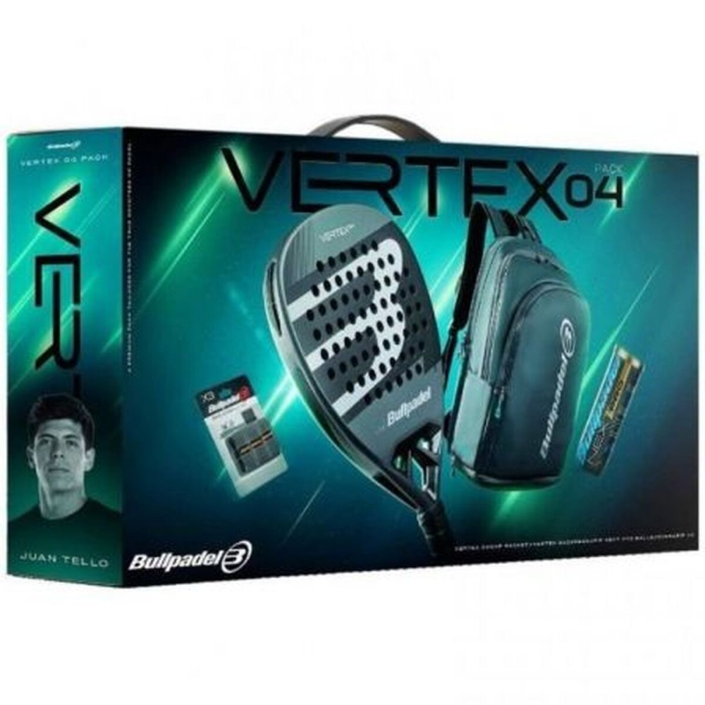 Paletă de Padel Bullpadel Vertex 04 Comfort Pro Line 2026 Negru Fibră de carbon