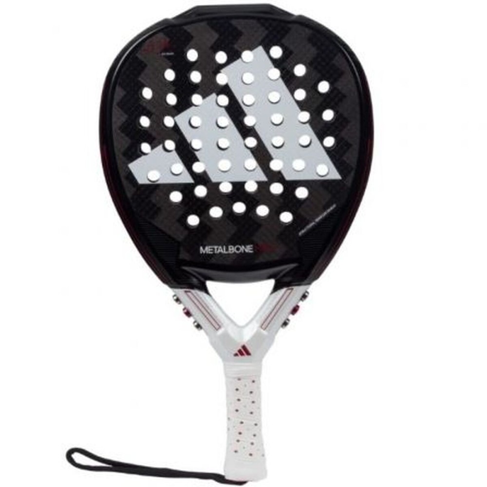 Paletă de Padel Adidas Metalbone HRD+ 2024/ Negra y Blanca (Ale Galan) Negru