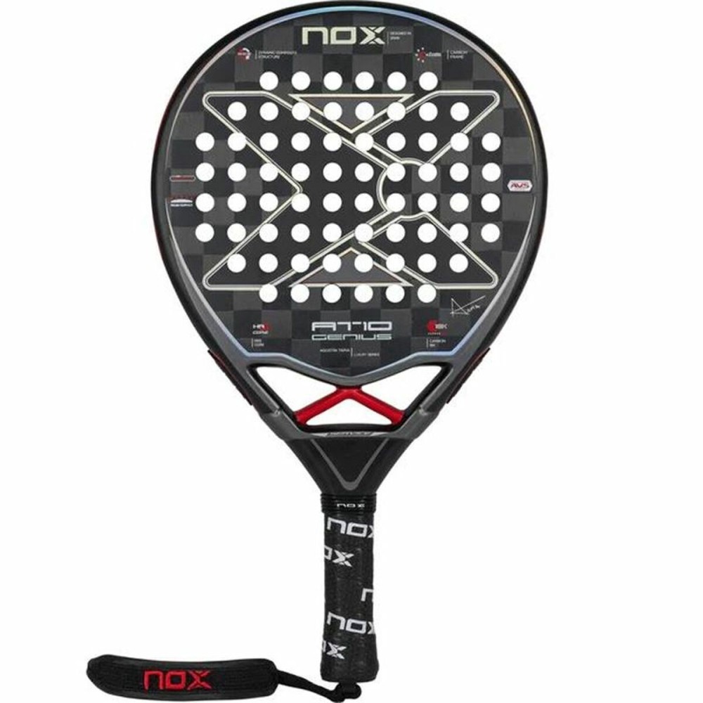 Paletă de Padel Nox T10 Genius 18K By Agustin Tapia Negru
