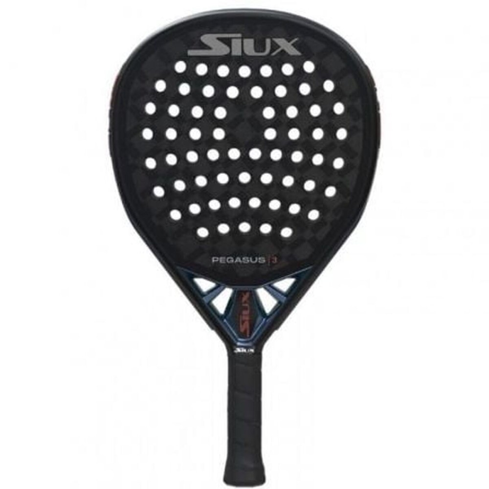 Paletă de Padel Siux Pegasus 3 2025 Albastru Negru Fibră de carbon Cărbune