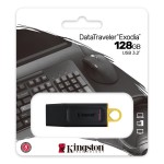 Memorie USB Kingston Exodia Negru 128 GB