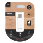 Memorie USB Tech One Tech Basic Alb Argintiu 16 GB