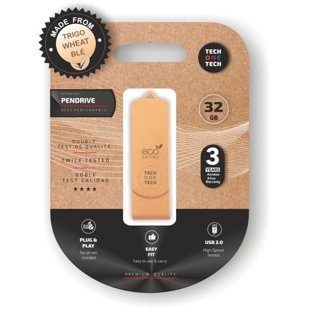 Memorie USB Tech One Tech Ecotech Multicolor 32 GB