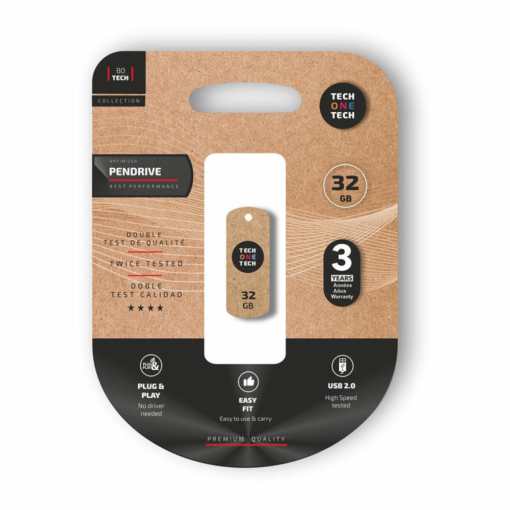 Memorie USB Tech One Tech C008 Alb 32 GB