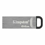Memorie USB Kingston Kyson Negru Argintiu 64 GB