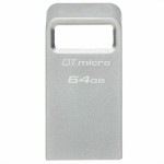 Memorie USB Kingston Micro Negru Argintiu 64 GB