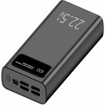Powerbank LEOTEC LEPOW30W22K Negru 30000 mAh