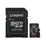 Card de Memorie Micro SD cu Adaptor Kingston SDCS3/64GB 64 GB