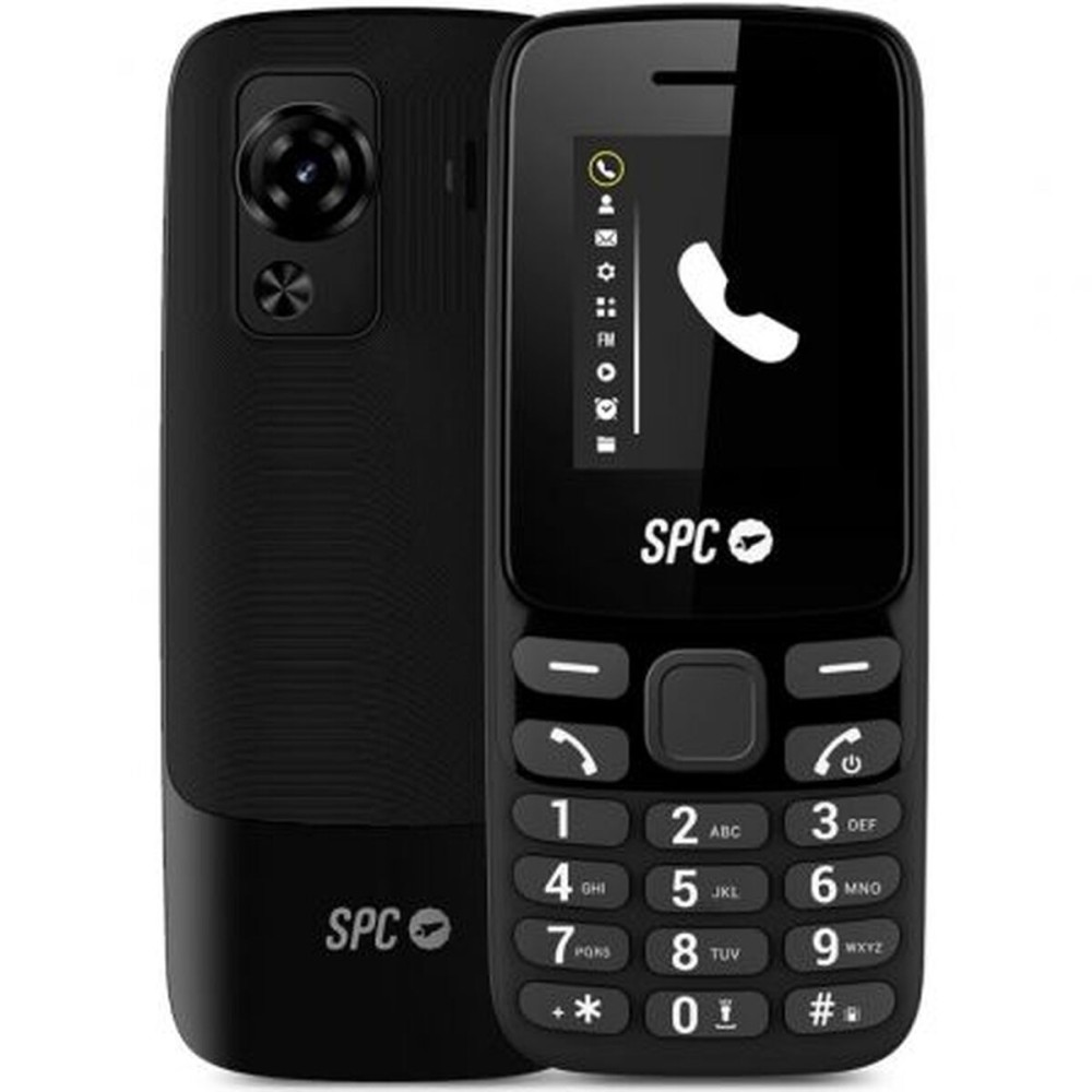 Telefon Mobil pentru Persoane Vârstnice SPC 2340N 256 GB 128 MB Negru