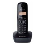 Telefon fără Fir Panasonic KX-TG1611 Negru Chihlimbar