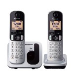 Telefon fără Fir Panasonic KX-TGC212 Chihlimbar Argintiu Metalizat