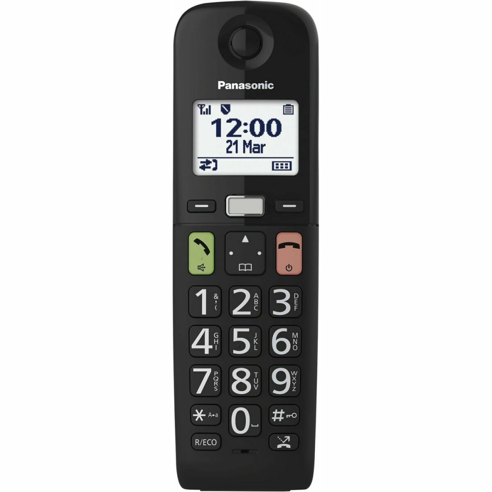 Telefon fără Fir Panasonic KX-TGU112EXB Alb Negru