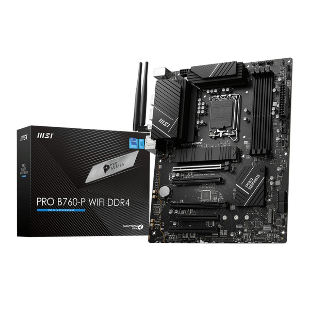 Placă de Bază MSI PRO B760-P WIFI DDR4 LGA 1700