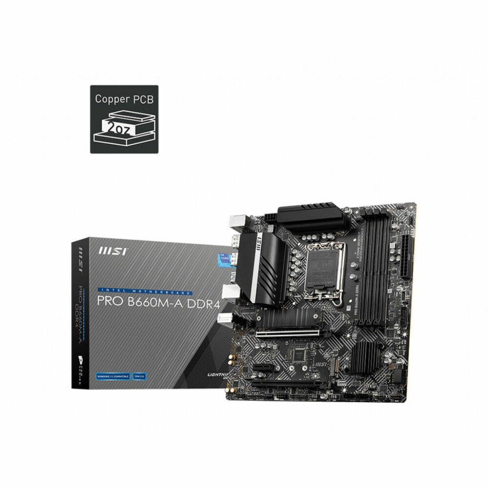 Placă de Bază MSI PRO H610M-G DDR4 LGA 1700