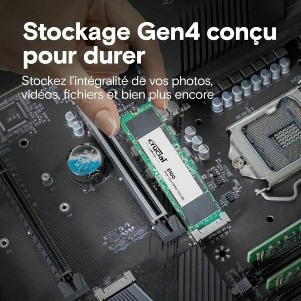 Hard Disk Crucial E100 2 TB SSD