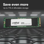 Hard Disk Crucial E100 2 TB SSD