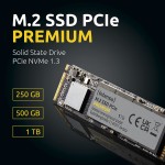 Hard Disk INTENSO SSD 1.0TB Premium M.2 PCIe 1 TB SSD
