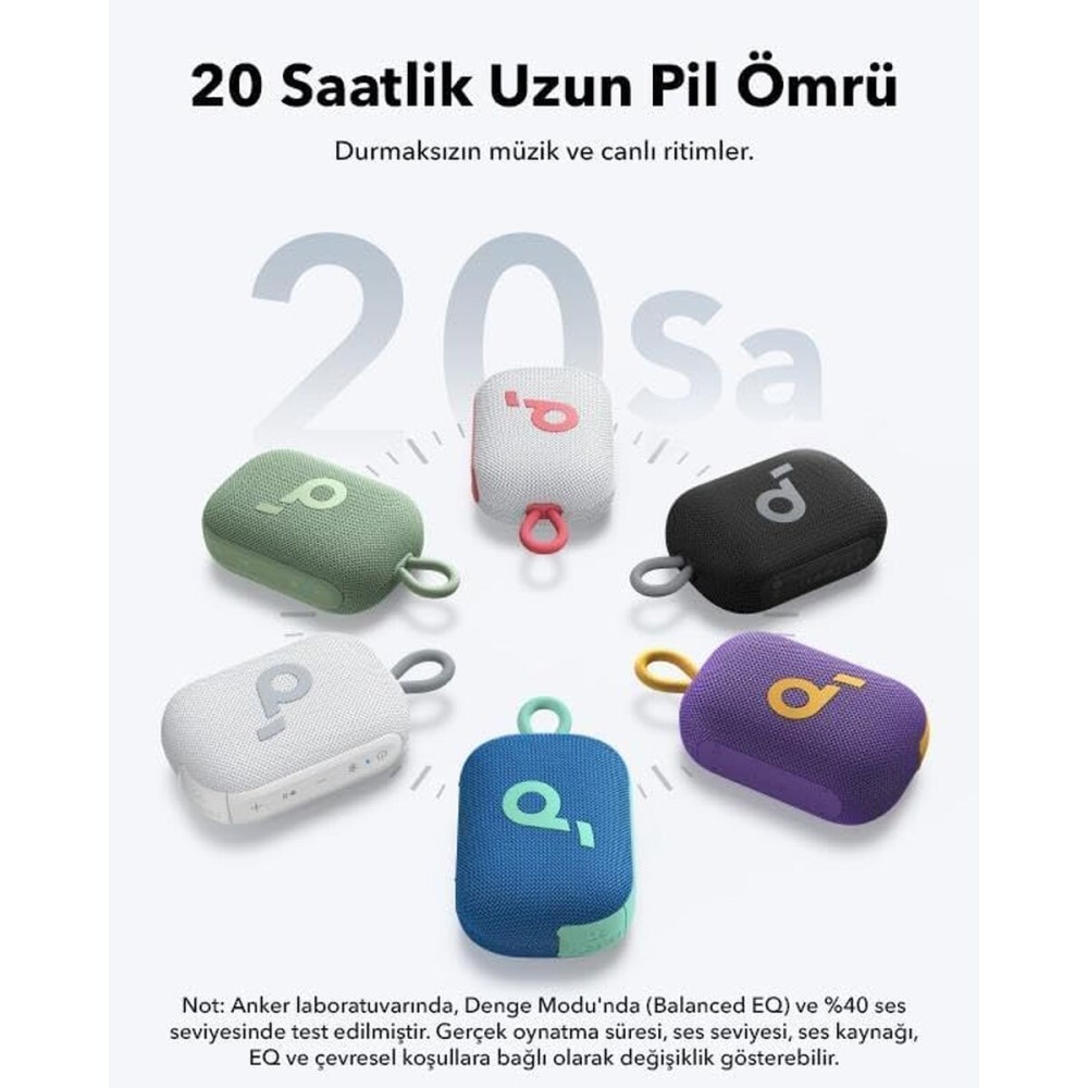 Difuzor Bluetooth Portabil Soundcore Select 4 Go Verde 5 W