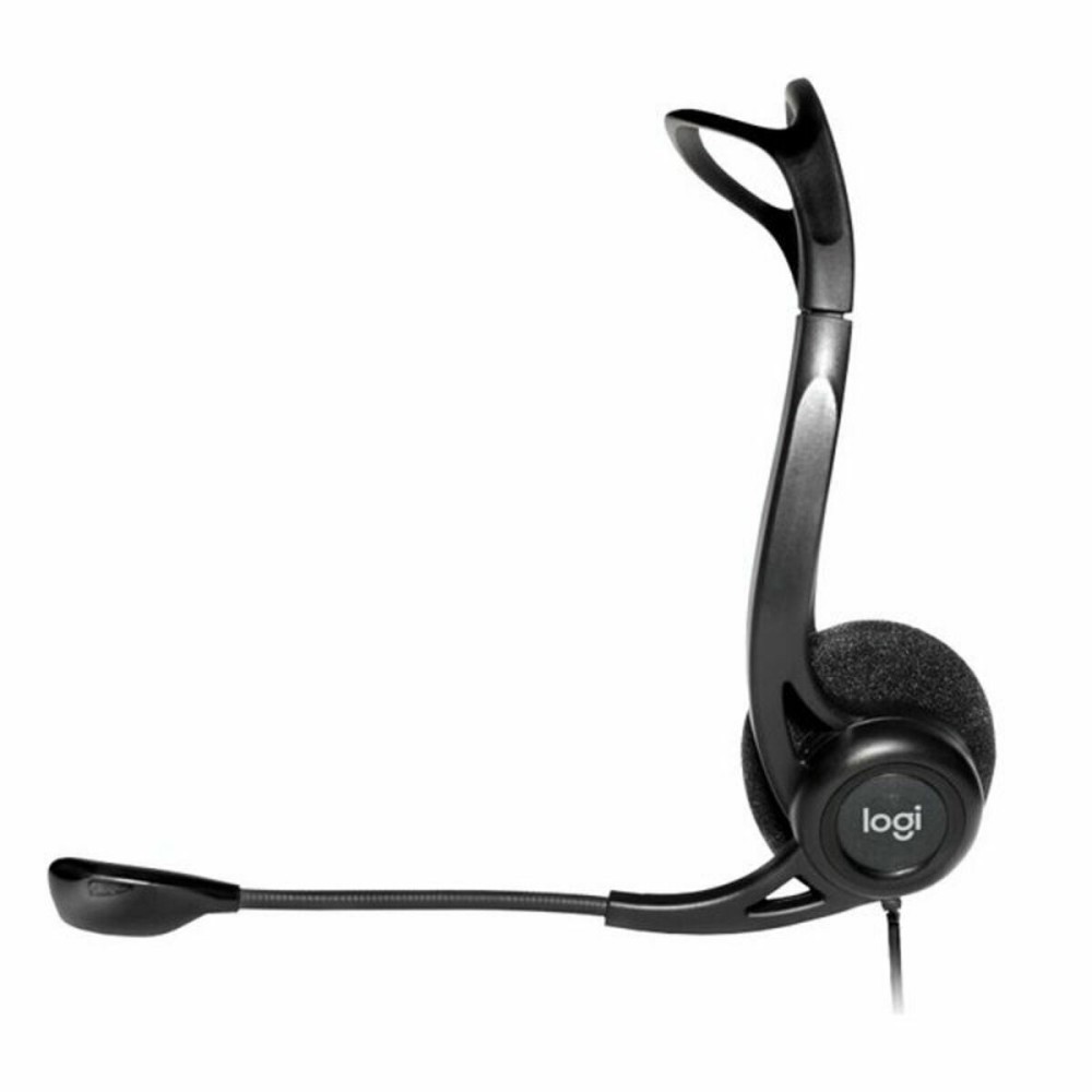 Căști cu Diademă Logitech 960 Negru