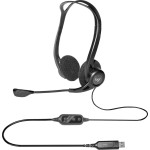 Căști cu Diademă Logitech 960 Negru