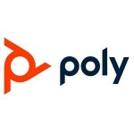 Căști cu Microfon Poly 8X228A6 Negru Roșu