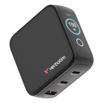 Încărcător de Perete Verbatim Mini GaN Charger Alb 100 W
