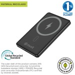 Powerbank Muvit for Change MCCHP0009 Negru Aluminiu 5000 mAh