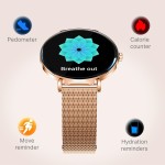 Smartwatch Forever GSM193533 Aur roz 1,43"