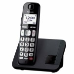 Telefon fără Fir Panasonic KXTGE250SPB Alb Negru