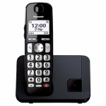 Telefon fără Fir Panasonic KXTGE250SPB Alb Negru
