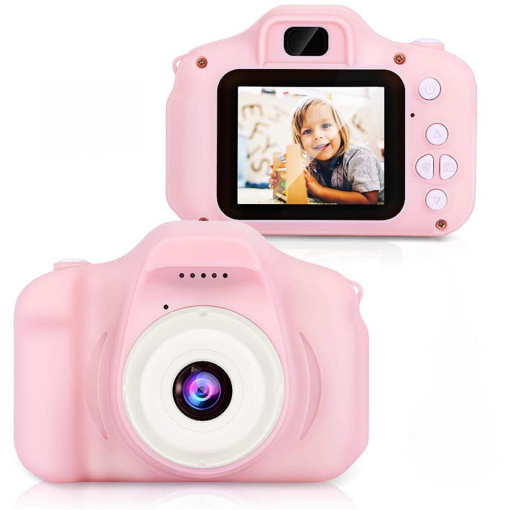 Aparat foto digital pentru copii Agfa ARKCMPK Roz (4 Unități)