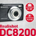 Aparat foto digital pentru copii DC8200 BLACK Negru