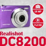 Aparat foto digital pentru copii Agfa DC8200 Purpuriu
