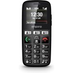 Telefon Mobil pentru Persoane Vârstnice emporia HAPPY E30.v3 Negru