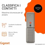 Smartphone Gigaset GL595 Gri 2,8"