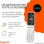 Smartphone Gigaset GL595 Alb 2,8"