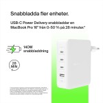 Încărcător de Perete Belkin WCH014BTWH 140 W Alb