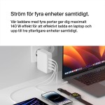 Încărcător de Perete Belkin WCH014BTWH 140 W Alb