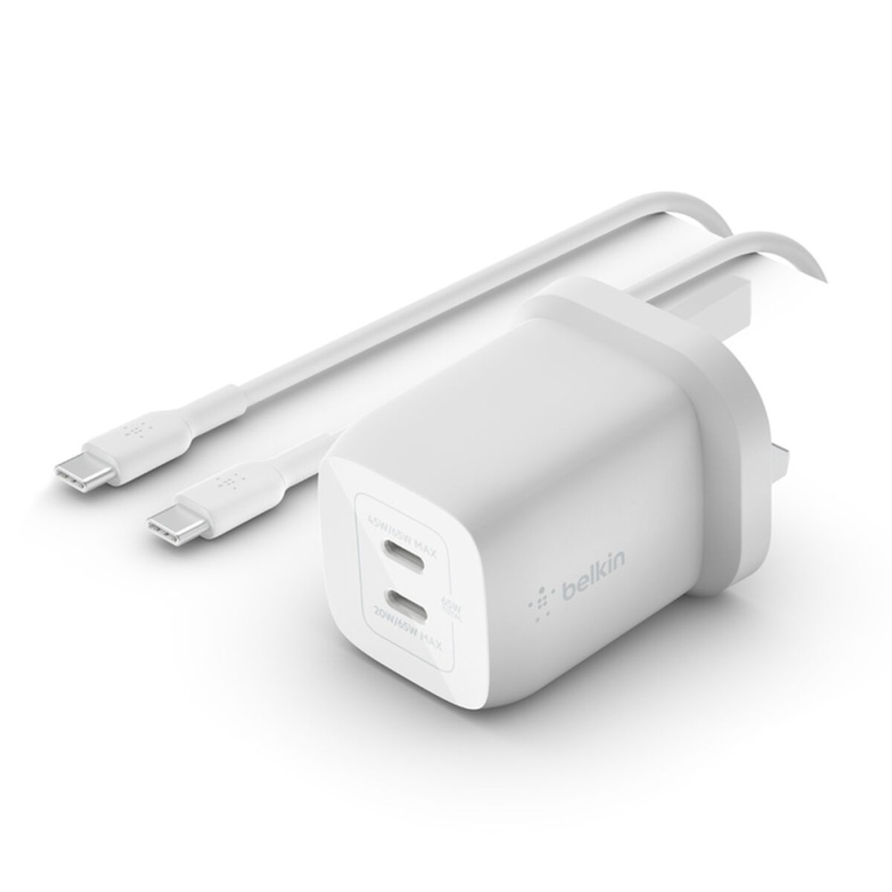Încărcător de Perete Belkin WCH013VF2MWH-B6 Alb 65 W